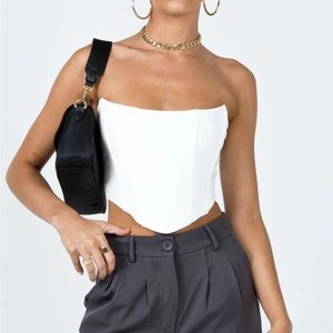 Princess Polly Carlie Top White
